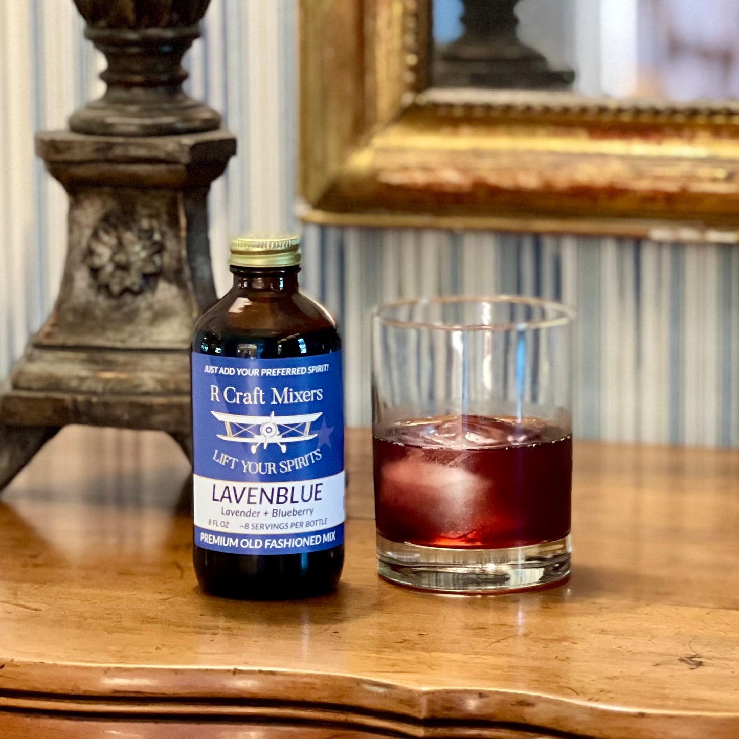 LavenBlue Old Fashioned Mixer – Lavender + Blueberry