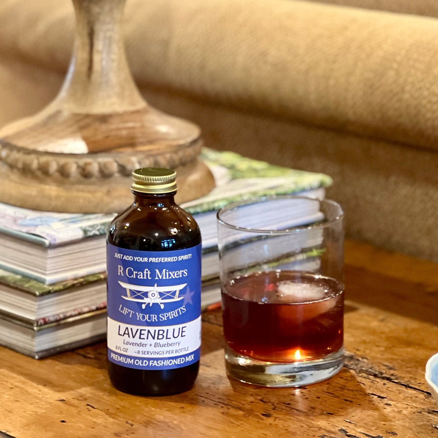LavenBlue Old Fashioned Mixer – Lavender + Blueberry